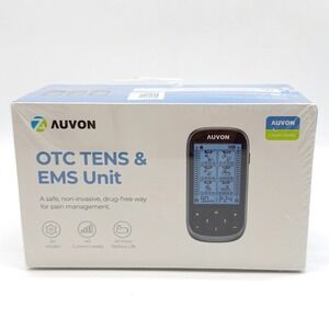 AUVON OTC TENS & EMS Classic Series 24 Modes 40 Levels Pain Relief NEW